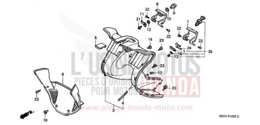 SCATOLA INTERNA FES125W di 1998